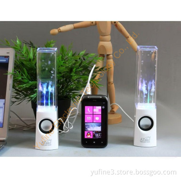 "Offer dancing water speaker, computer speaker, gift dance water speaker, fountain speaker, geyser speaker, Water spray speaker